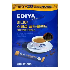 이디야 스페셜 골드 블렌드 리치크레마 200개입