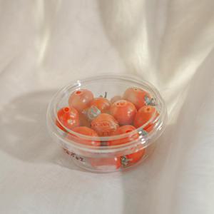 디저트포장 델리컵 야채보관 빙수용기 237ml 8 온스 500개입 평뚜껑 세트