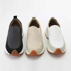 딕슈 여성 배색 밴딩 슬립온 스니커즈 SN1SKWA858