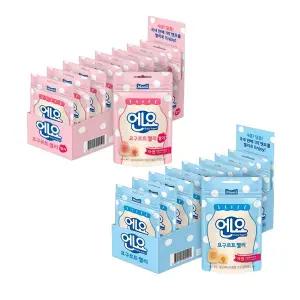 엔요 요구르트 젤리 45g, 8입, 1개 + 딸기 45g, 8입, 1개 (총16개)