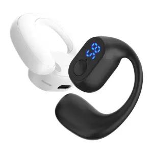 맥스틸 GM-EBM01 핸즈프리 귀걸이형 오픈형 블루투스 한쪽 이어폰 업무용 운전용 배달 택배