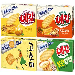 예감 치즈그라탕 204g+오리지널 192g+볶은양파맛 204g+고소미 216g / (각1개 총4개)