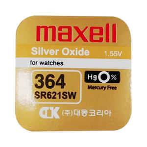 맥셀 시계 배터리 364 SR621SW 1개입