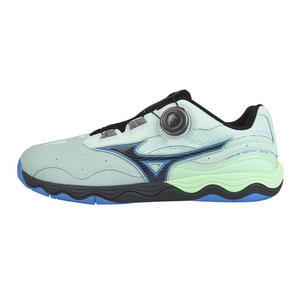 미즈노 탁구화 웨이브 메달 SP5 민트 블랙