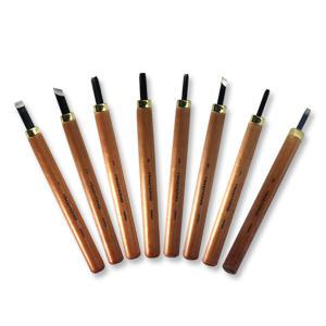 [열린화방]화홍 조각도 낱자루[1-8번]/목판화/고무판