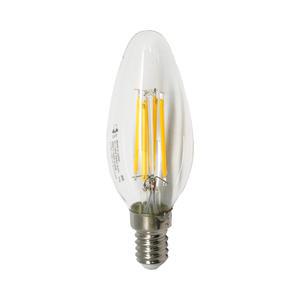 일광 LED 촛대구 5.5W 전구색 C35 E14 E17 디밍 램프 장식용 조광기가능 노란빛 무드조명 샹들리에 미니