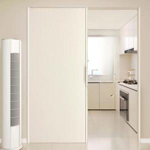 투명 창고 77X67X114CM 다용도 음식점 폴딩도어 높이118CM 미닫이 조립식 소형