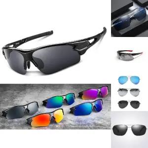 편광 자전거 고글 스포츠 선글라스 블랙스모크/시력/보호/야외/현장/작업/레저/운동/빛반사/자외선/UV/차단