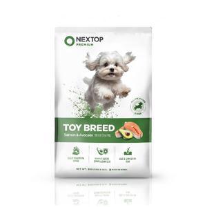 넥스탑 프리미엄 토이브리드 연어 앤 아보카도 3KG 강아지 기호성 전연령 사료(개별포장)