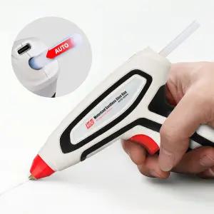 15초 초고속 예열 무선 충전 글루건 20W 핫멜트건 7mm KGG-20 M 배터리 4,000mah USB 본드 KDY 소형 자동 글루심 DC 3.7V 3세대 모터