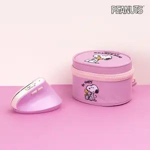 스누피 충전형 무선 버티컬 인체공학 마우스 + 케이스 세트