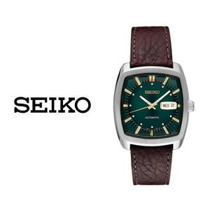 세이코 국내재고 리크래프트 오토매틱 SNKP27 남성가죽 남자손목시계