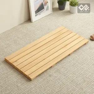 마루하우스 가든 통원목 일반 대형) 현관발판 베란다발판 욕실나무발판 매트