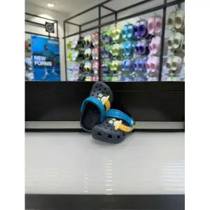 [보리보리/크록스]MARIO크록스 토들러 클래식 UFO 라이트 클로그 211623-410 네이비 LED