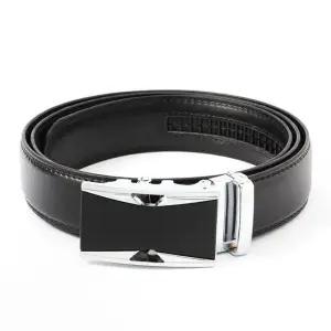 자동 버클 소가죽 벨트 클래식 정장 남성 혁대 (WFHKAIN)