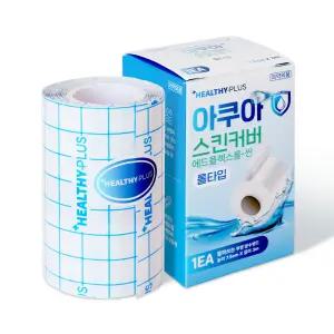 헬씨플러스 아쿠아 스킨커버 에드플렉스롤-씬 롤타입 7.5cm x 3m 1개입 1개 방수필름 타투필름