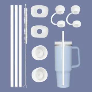 [호환] 스탠리 ?처 텀블러 빨대 세척솔 마개 세트 스텐리 H2.0 1.18L 887ml