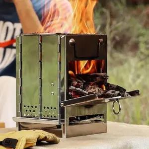 미니 화로대 요리 캠핑 바베큐 접이식 (WFHH3BC)