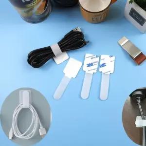 부착식 백색 홀더 전선 정리 1P 중 케이블정리 케이 (WFGT9W4)