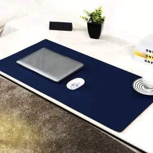 네이비 매트 대형장패드 책상커버 90X45 방수 키보드 (WFGTAVL)