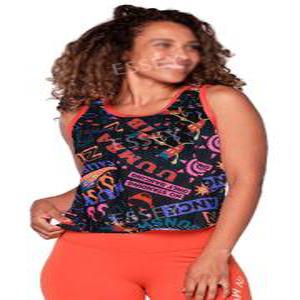 줌바웨어 zumba 댄스복 요가 에어로빅 매쉬 망사 여성용 민소매