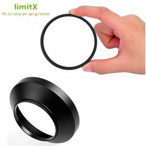 UV 필터 금속 렌즈 후드 키트 37 39 40.5 43 46 49 52 55 58 62 67 72 77 82 86 95mm  소니 니콘 후지필름