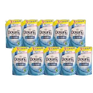 다우니 세탁세제 냄새딥클린 프레시 클린 리필 1.4L x10개