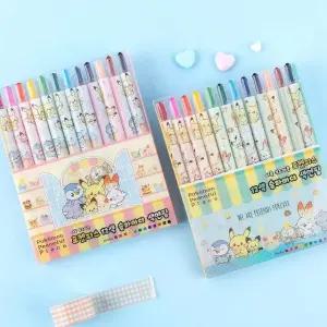 포켓몬 포켓피스 12색 슬라이더 색연필(랜덤)-12EA (WFGQ9I7)