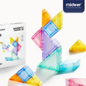 mideer 3D 자석 입체 칠교 MD4281 / 유아 어린이 창의 놀이 교구 / 학습 교구