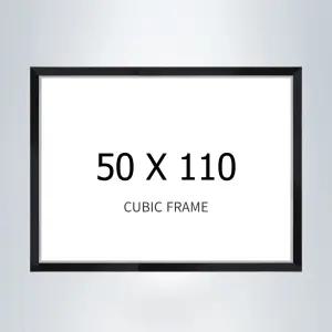 50cm*110cm 보석십자수 전용액자 모던블랙