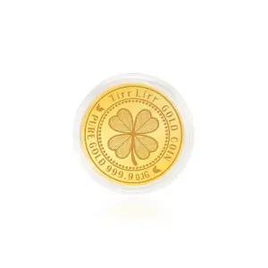 [롯데백화점]티르리르 24K 골드 티르리르 클로버 코인 TPMK2400001M