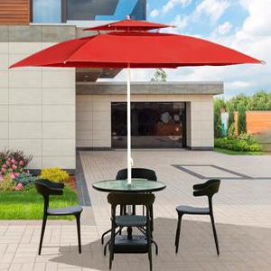 대형 파라솔+전용가방 2층 사각 파라솔