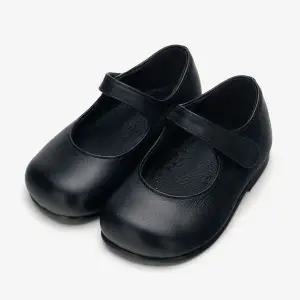 [보리보리/아이들]2401 토들러 소가죽 메리제인 - 블랙