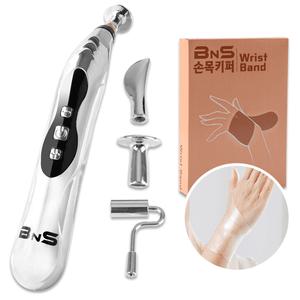 BNS 풀어락 저주파 마사지펜 EMS 전기마사지기 어깨 팔 다리 손목 지압펜 미니안마기