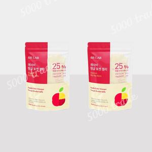 비비랩 애사비 탱글 포켓 애플 사이다 젤리 2팩 (28포)