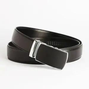 정장 자동버클 벨트 120cm남성용 블랙 가죽 허리띠 가죽벨트 남성정장벨트 캐주얼벨트