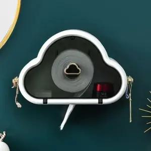 티슈 디스펜서 두루마리휴지 케이스 걸이형 각티슈 수납함