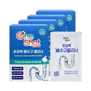 뚜러뚜러 원샷 배수구 클리너 30g x 11개입) x 4개
