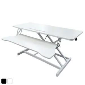 높이조절 모션데스크 키높이 높낮이 스탠딩책상 거치형 대 90x40x50 cm)