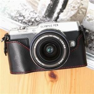 씨에스타 올림푸스 E-P5 속사 케이스 - 블랙/레드