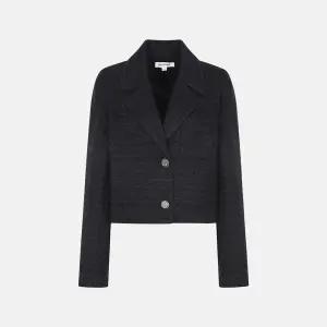 나이스클랍 트위드 카라 자켓  A233PWJ812