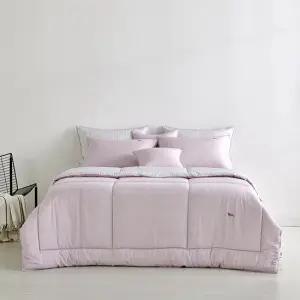 [닥스침구]모달 토니 핑크[6온스] 킹세트[퀼트이불+패드+베개커버]