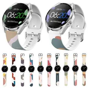 갤럭시워치 액티브2 40mm 44mm 호환 믹스컬러 실리콘 스트랩 밴드 시계줄