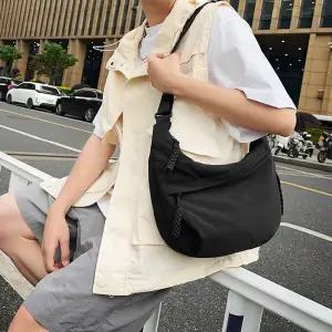 30대 가벼운 나일론 크로스백 여성 핸드폰 여권 여행 가방