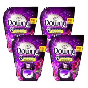 다우니 베트남 고농축 섬유유연제 대용량 향기 오래가는 동남아향 직수입 미스티크 리필 3L 4개
