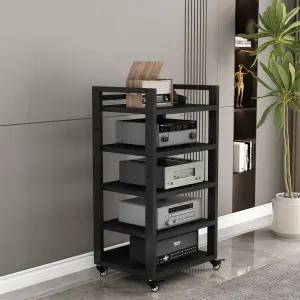 이동식오디오선반 진열 스피커 수납 앰프장식장 거치대 거실