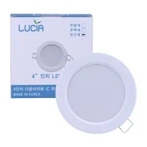 다운라이트 좋은빛 일반 100MM 8W 전구색 JO48-DL176-3000 JF11037-18002