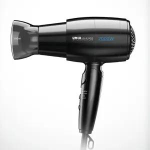 유닉스 2KW 강력파워 이온 헤어드라이어 소형 업소용 아기 전문가용 경량 여행용 휴대용