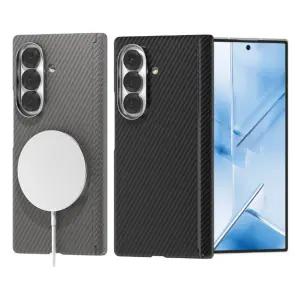 갤럭시 Z폴드7 6 5 카본 패턴 맥세이프 후면케이스