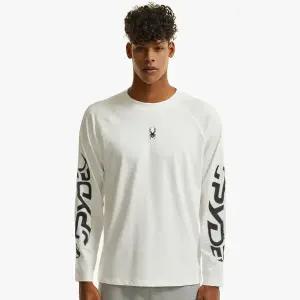 [롯데백화점]스파이더 공용 슬리브 그래픽 롱 슬리브 티셔츠 SPHFCNRL303UWHT